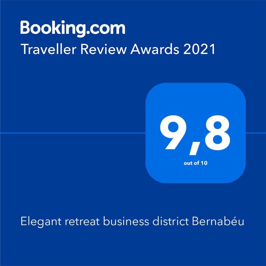 Apartament Elegant Retreat Business District Bernabeu Madryt Zewnętrze zdjęcie