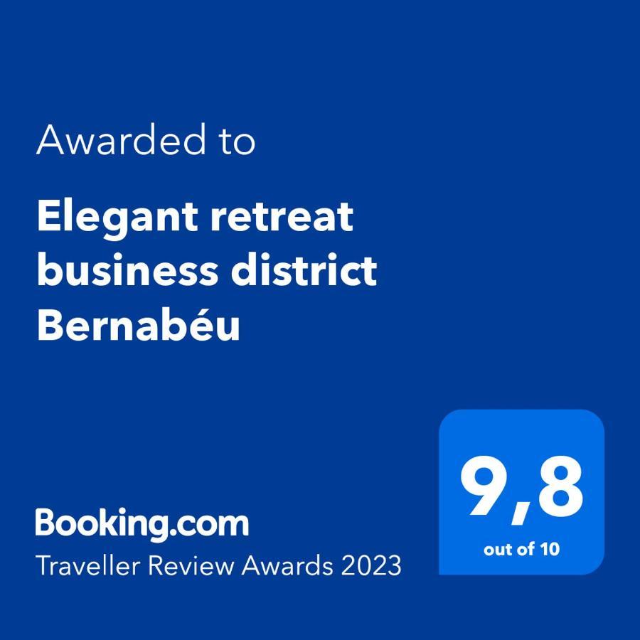 Apartament Elegant Retreat Business District Bernabeu Madryt Zewnętrze zdjęcie